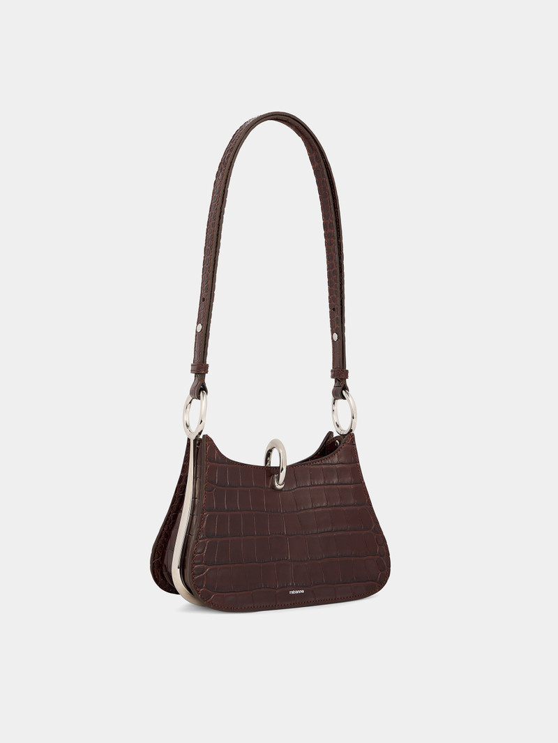 rabanne SMALL RING LEATHER BAG outlook