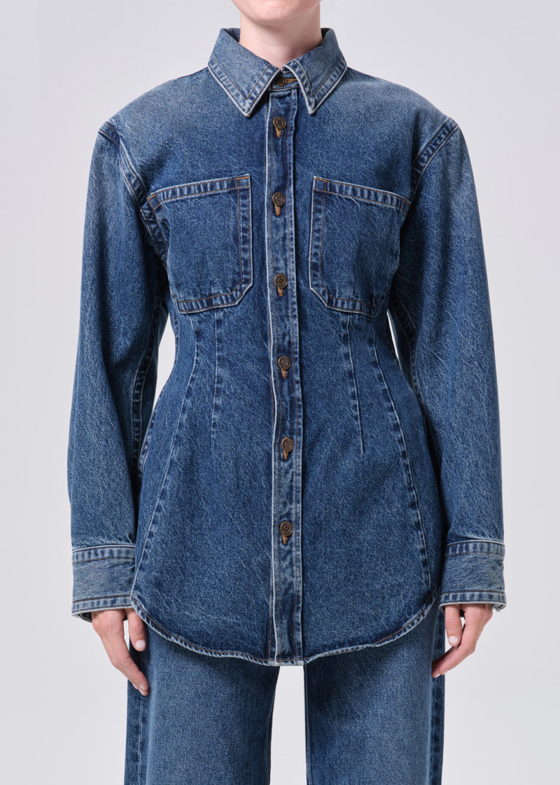 AGOLDE WILMA SHIRT IN FORM outlook