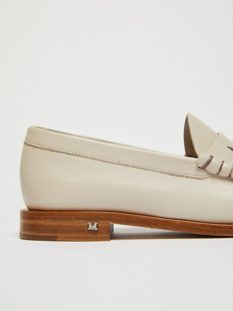 BOYMOC Natural leather moccasins 5