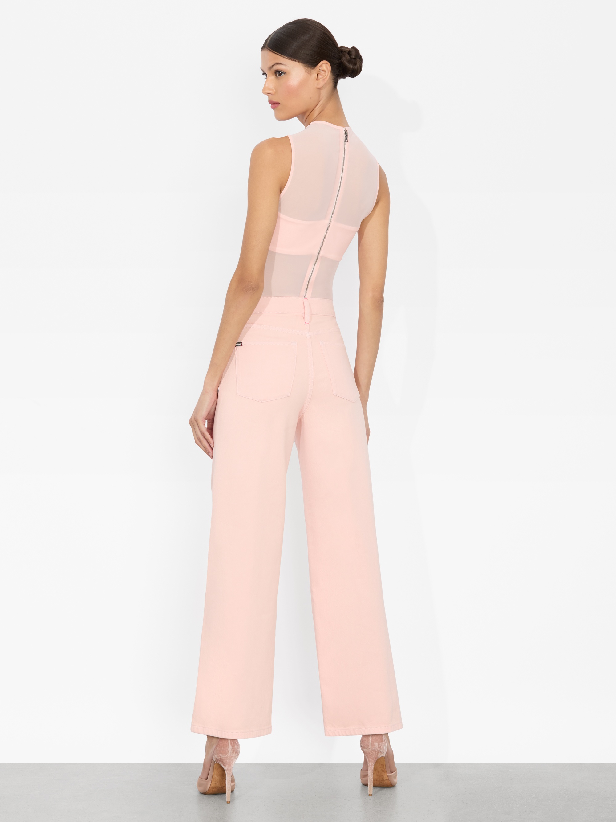 BANDEAU SLEEVELESS BODYSUIT - 4