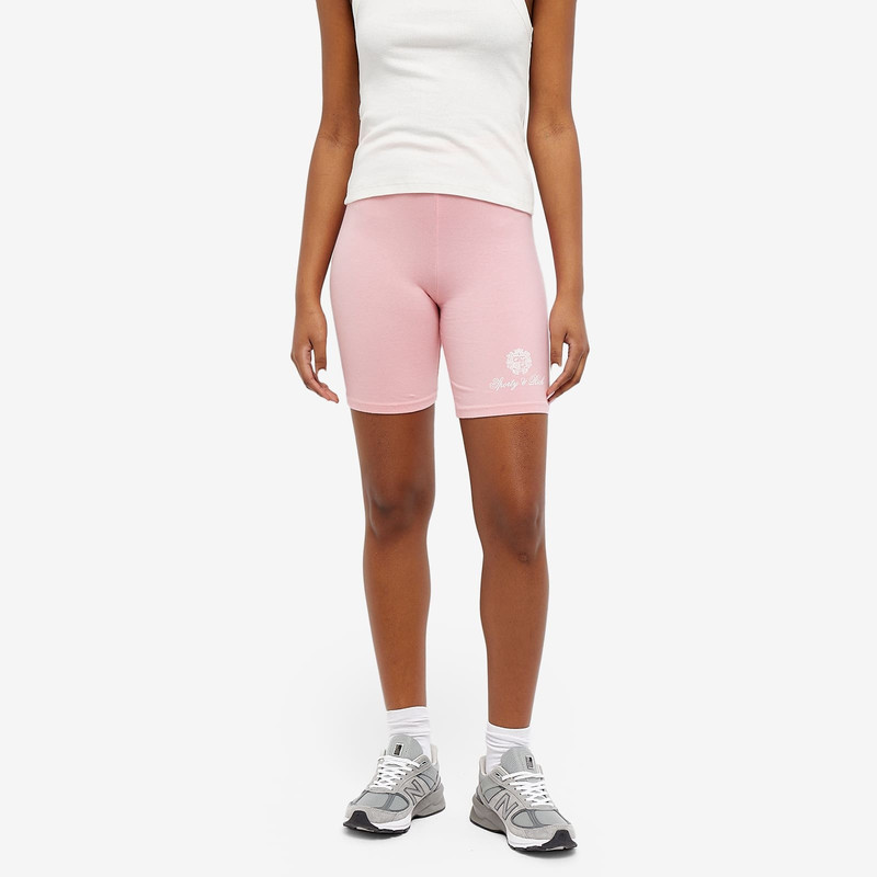 Sporty & Rich Sporty & Rich Country Crest Biker Cycling Shorts outlook