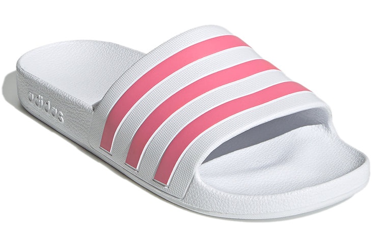 (WMNS) adidas Adilette Aqua Slide 'White Rose Tone' GZ5237 - 3