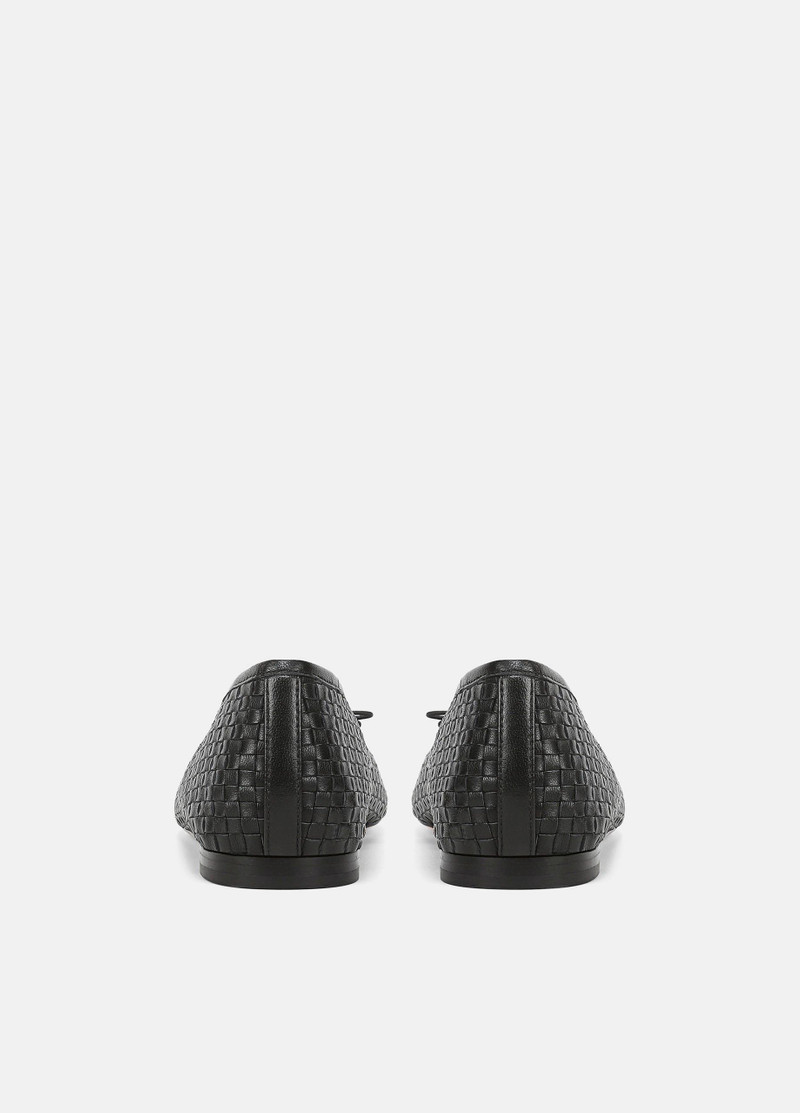 Vince Darla Woven Leather Ballet Flat outlook