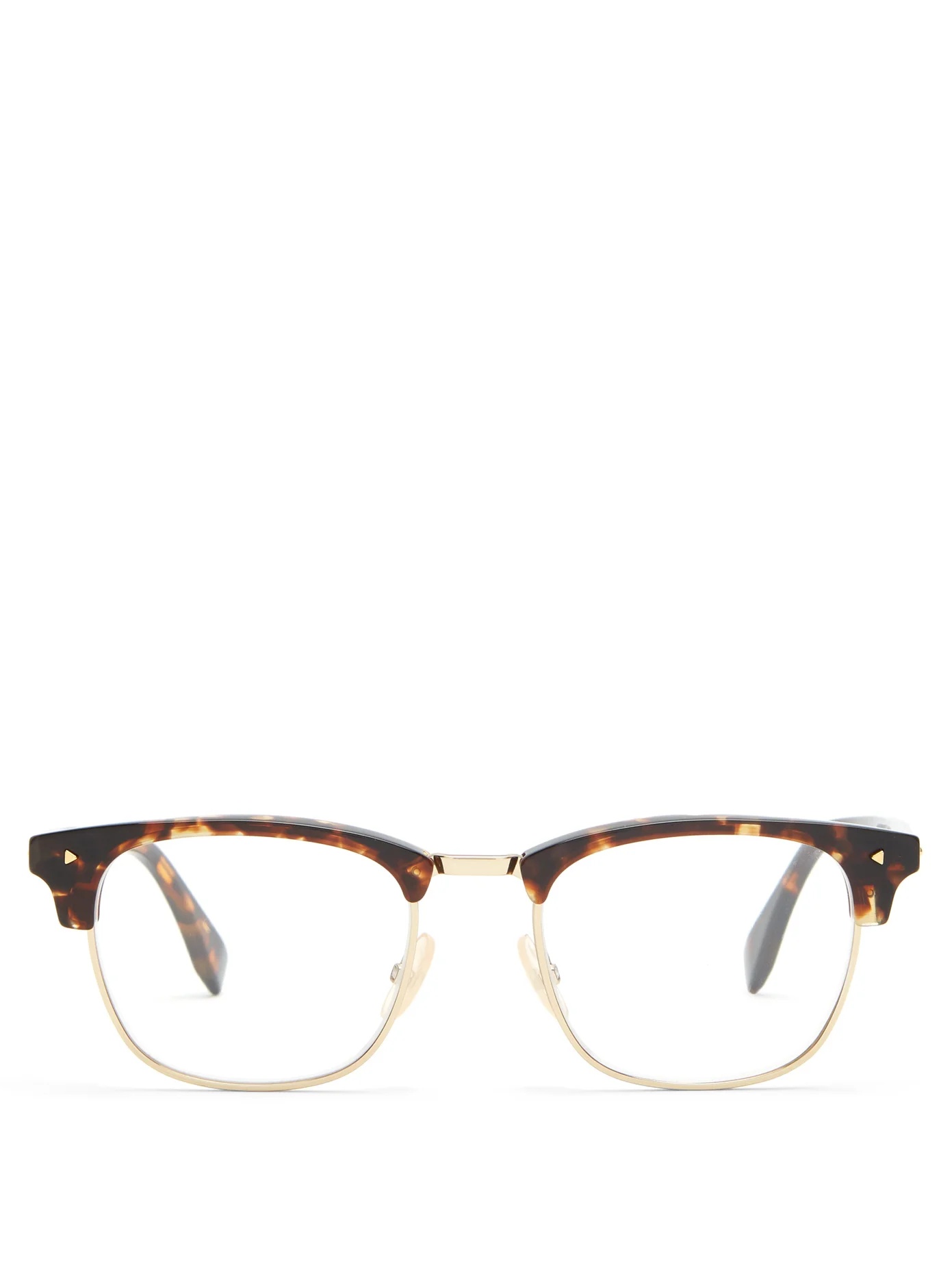 D-frame acetate and metal glasses - 1