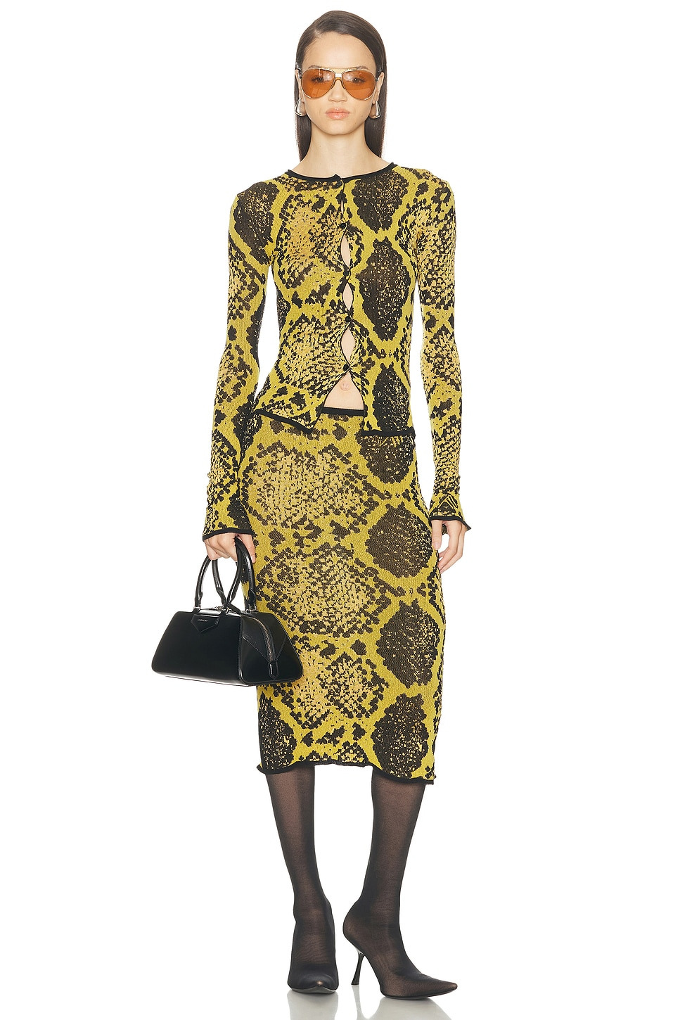 Python Midi Skirt - 5