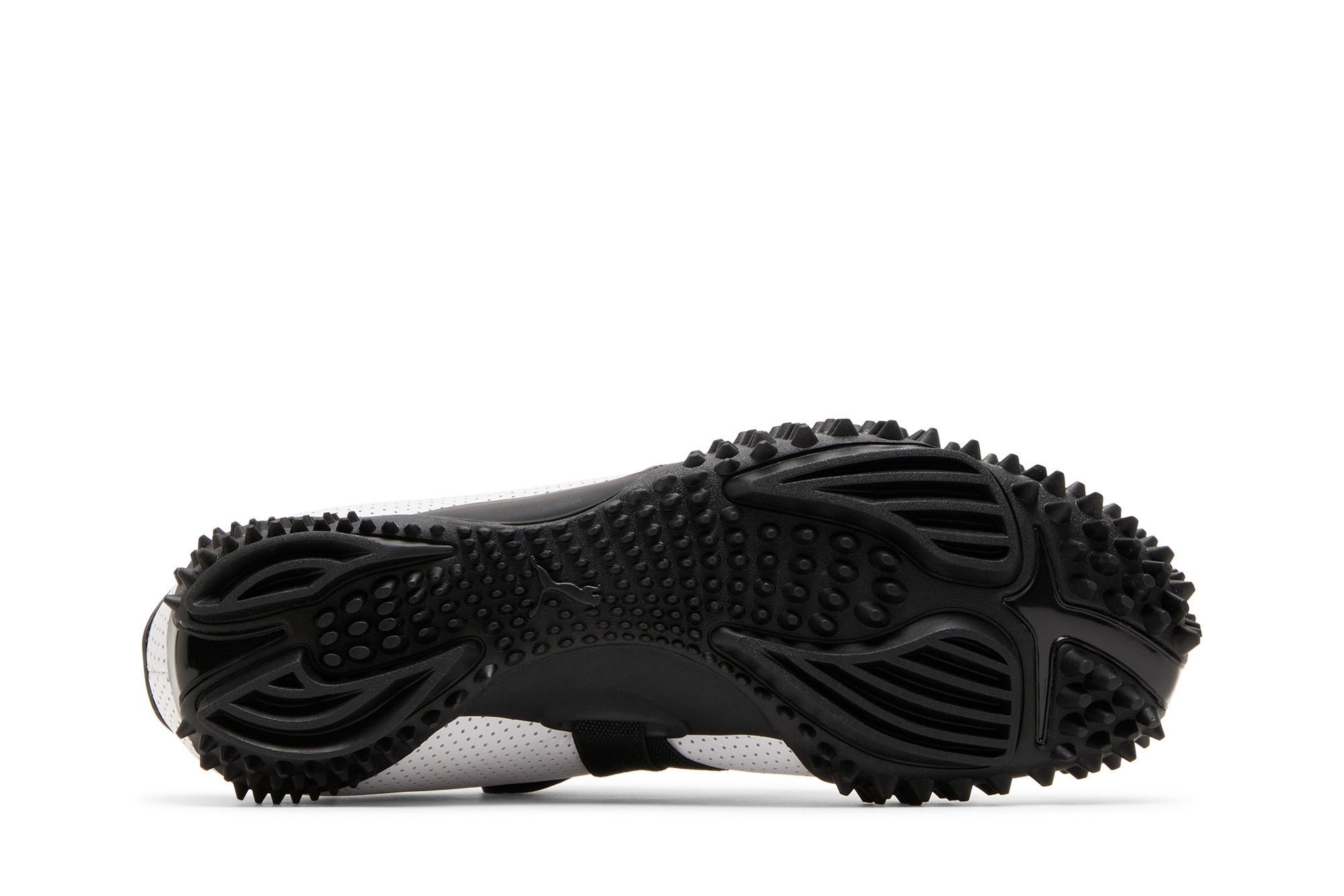 Mostro 'Perforated Leather Pack - White Black' - 4