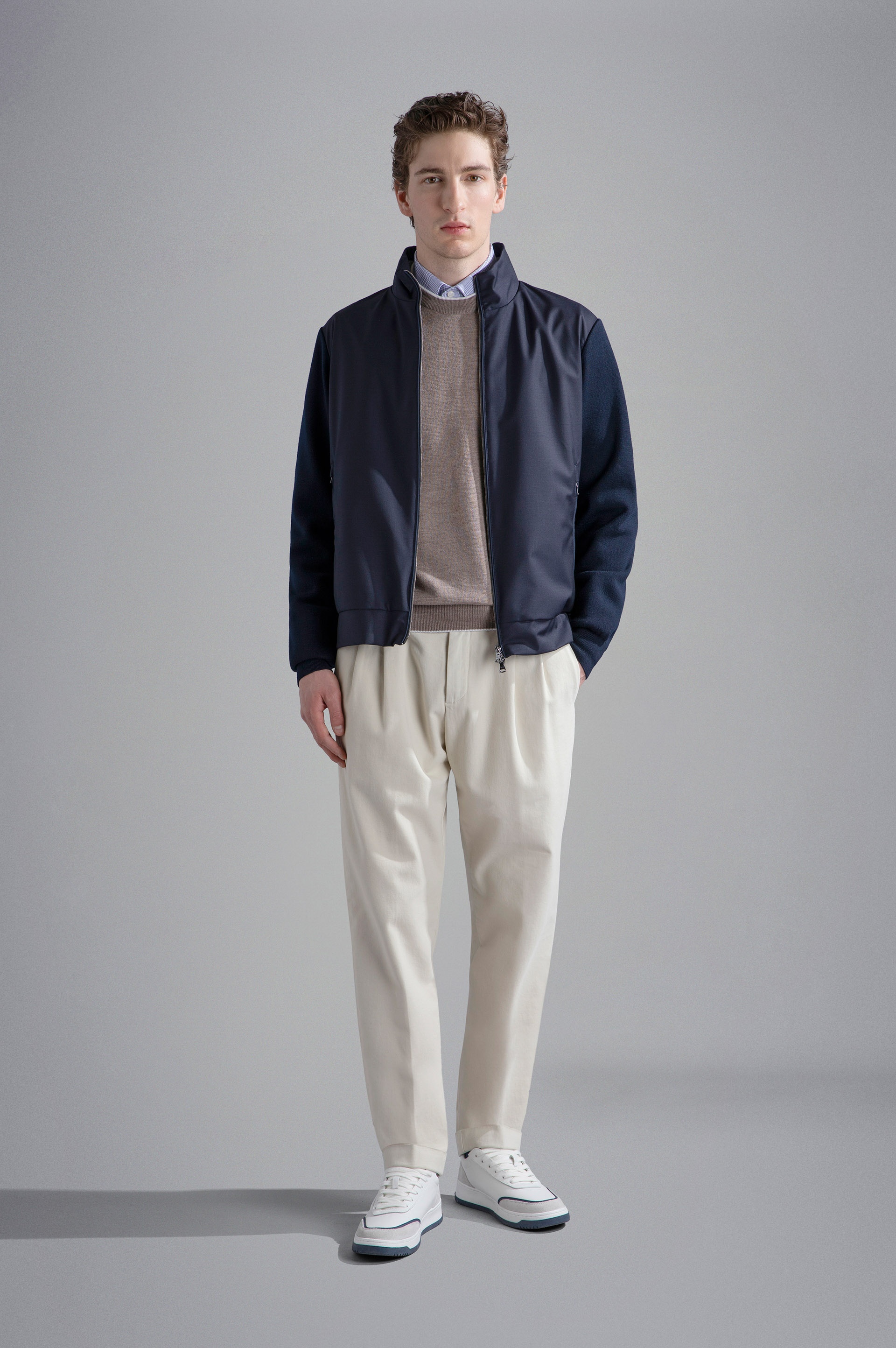 WOOL HYBRID SWEATER - 2