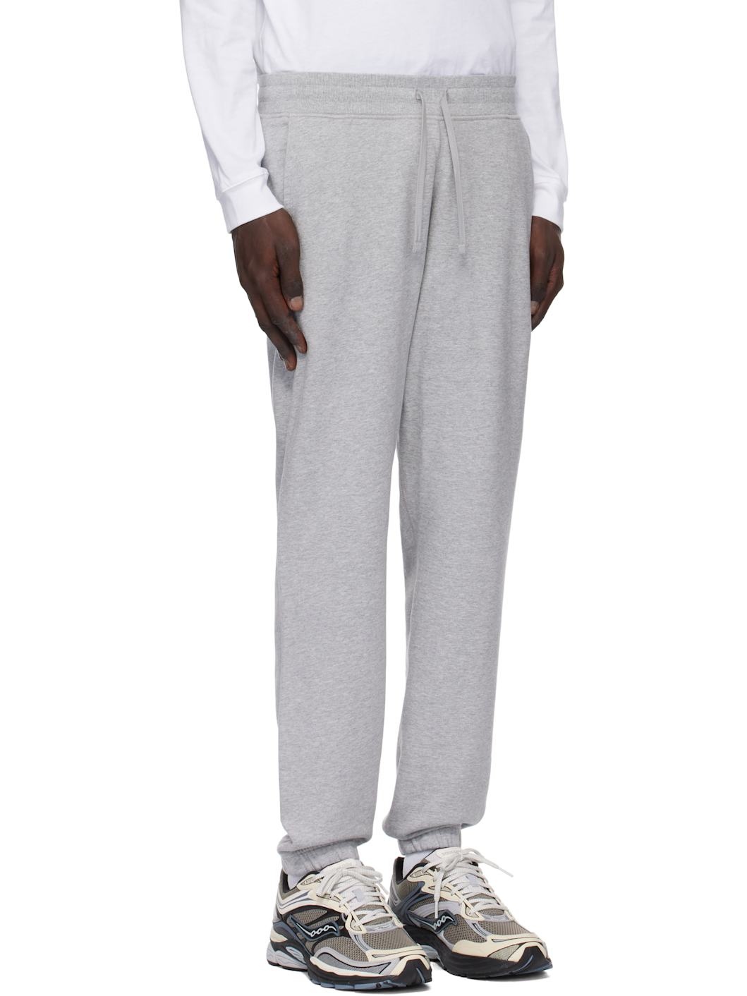 Gray Midweight Terry Standard Sweatpants - 2