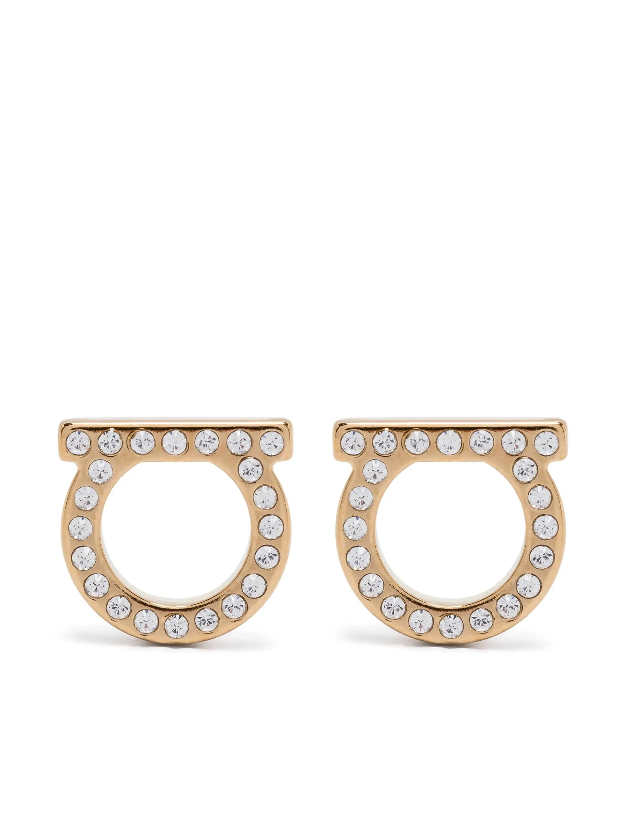 Gancini stud earrings - 1