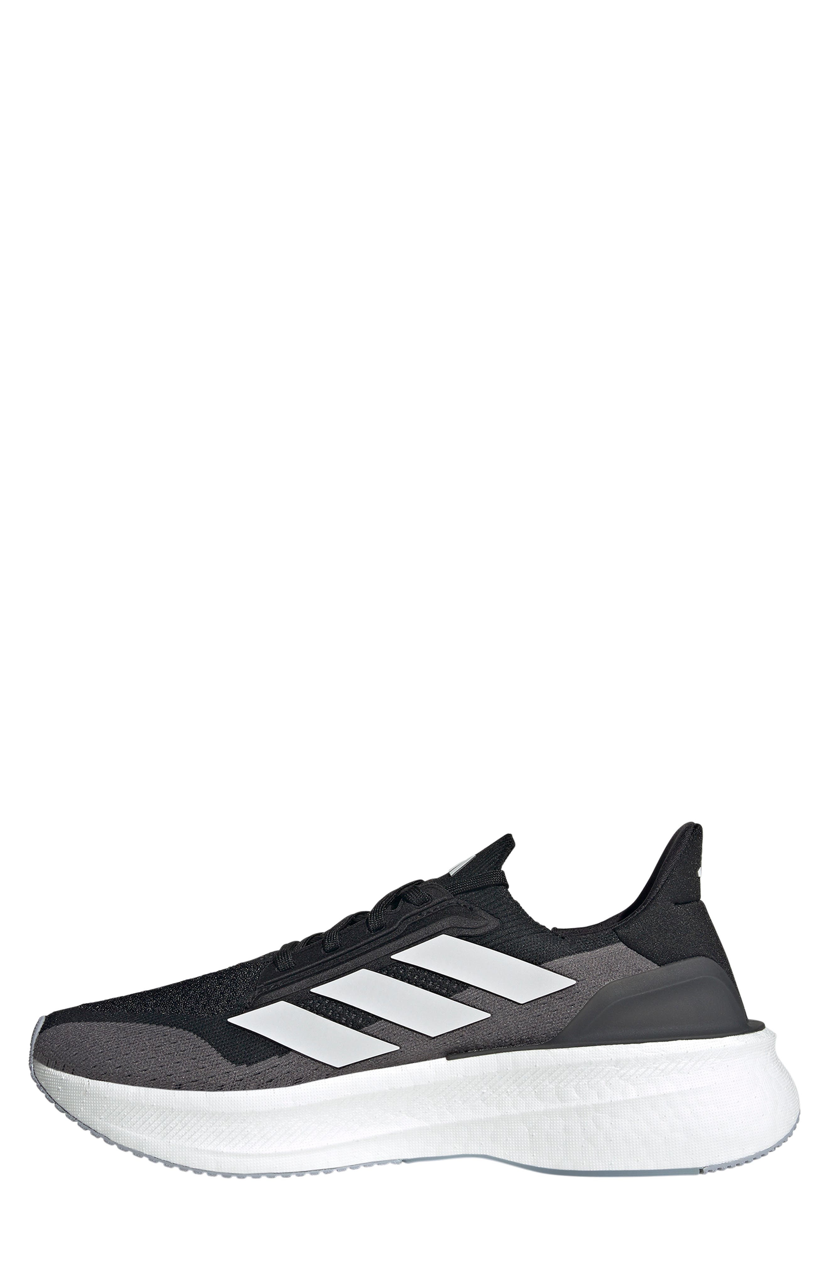 adidas Ultraboost 5x Running Shoe in Black/White/Carbon at Nordstrom - 6