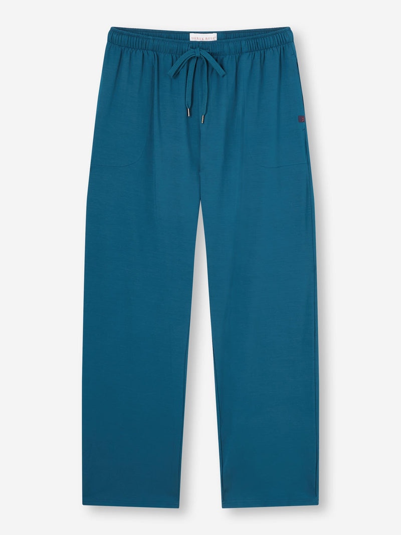 Men's Lounge Pants Basel Micro Modal Stretch Poseidon Blue - 1