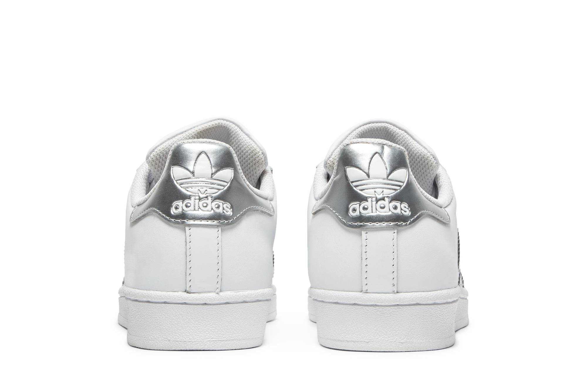 Wmns Superstar 'White Silver Metallic' - 6