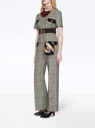 GUCCI Prince of Wales wool jumpsuit outlook