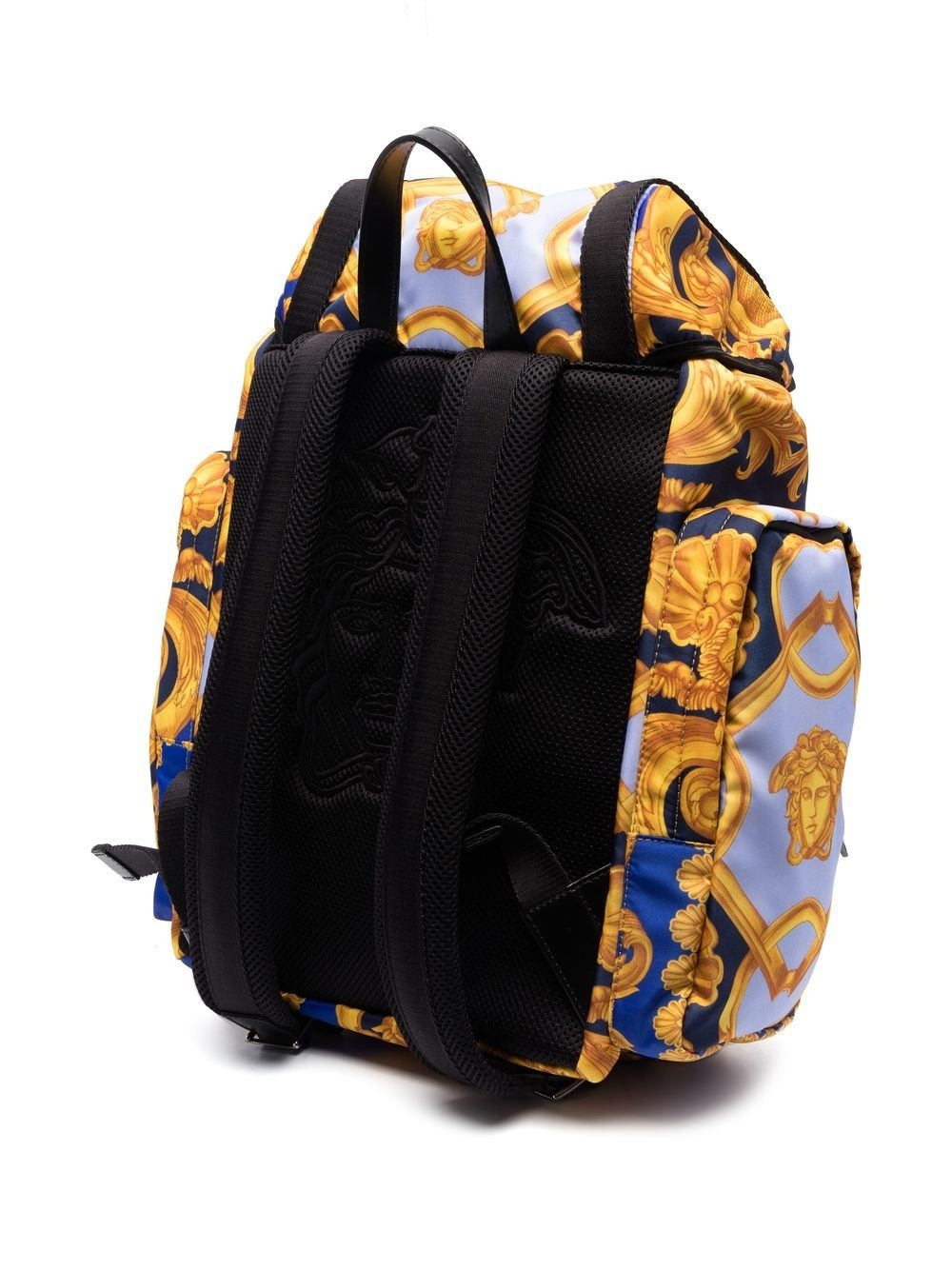 baroque print backpack - 3
