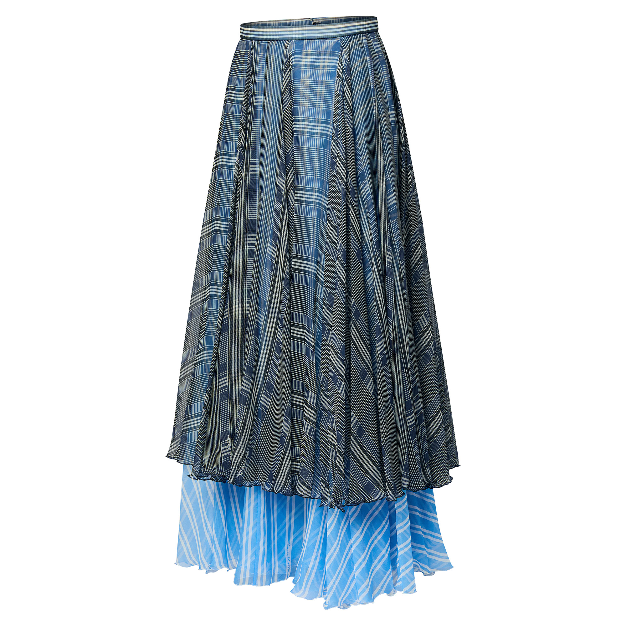 Graphic Tiered Skirt - 2