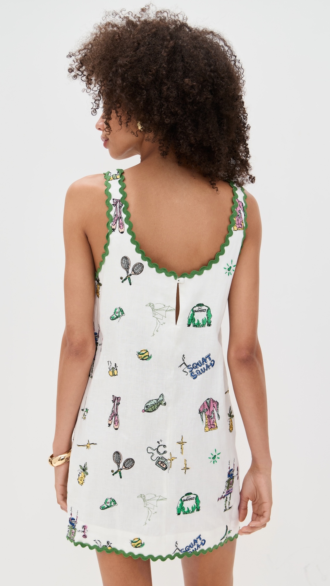 Play Embroidered Mini Dress - 2