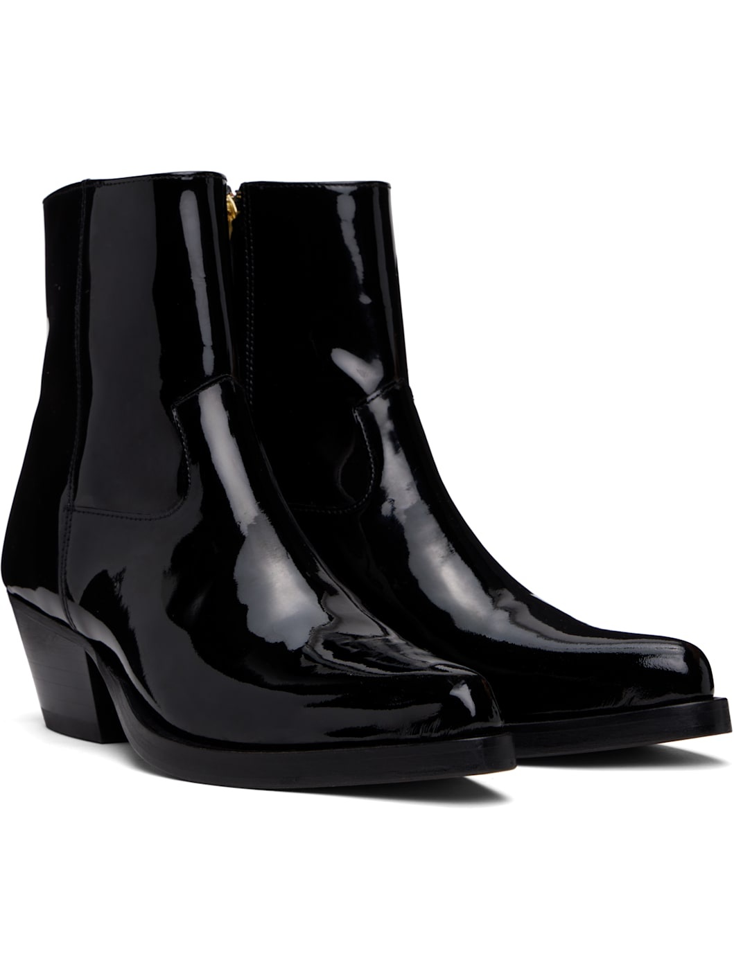 Black Western Boots - 4