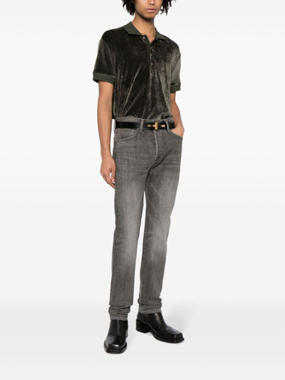 TOM FORD faded straight-leg jeans outlook