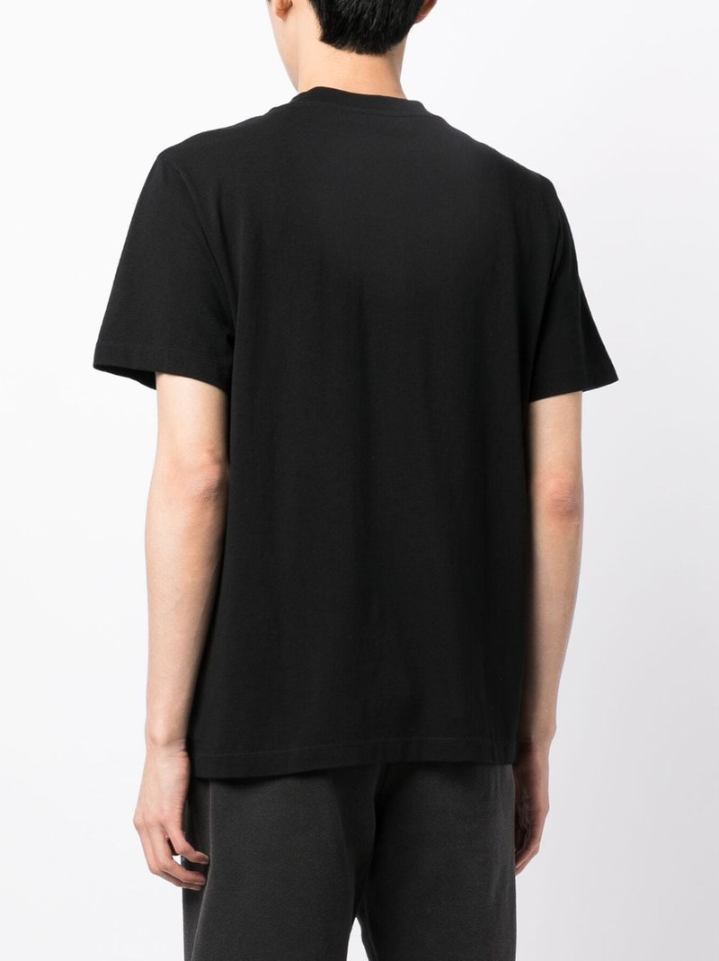 logo-embroidered T-shirt 4