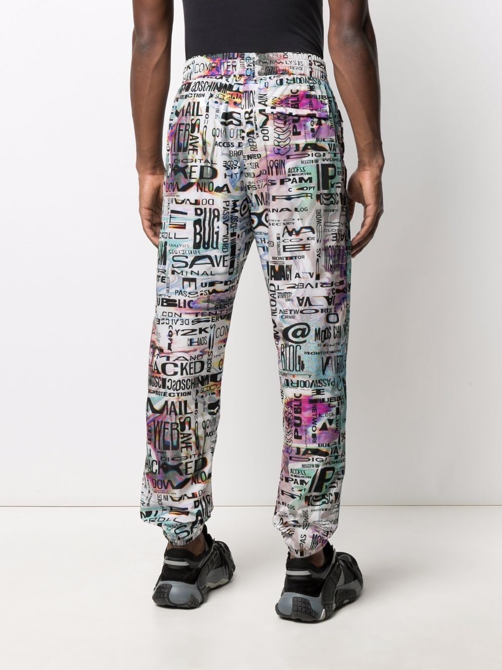 graphic-print track pants - 4