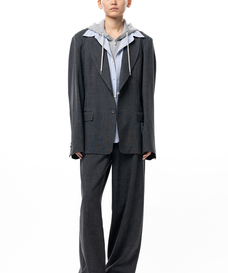 Triple Layered Houndstooth Jacket 4