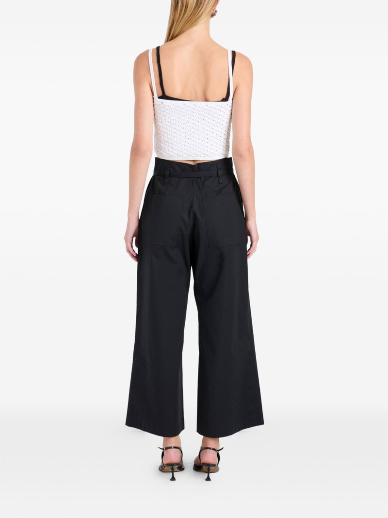 belted pleated trousers 4