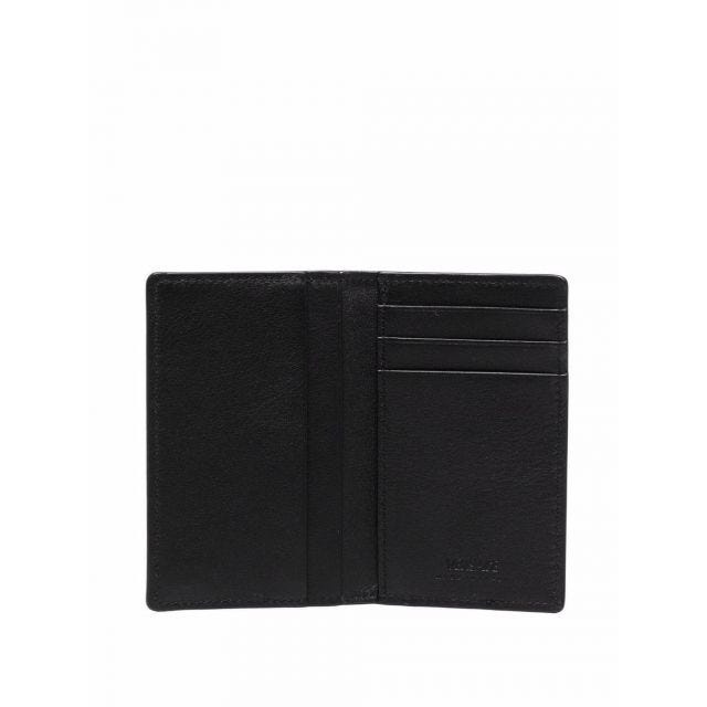 Black bi-fold leather Wallet - 3