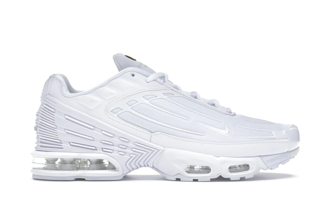 Nike Air Max Plus 3 Triple White - 1