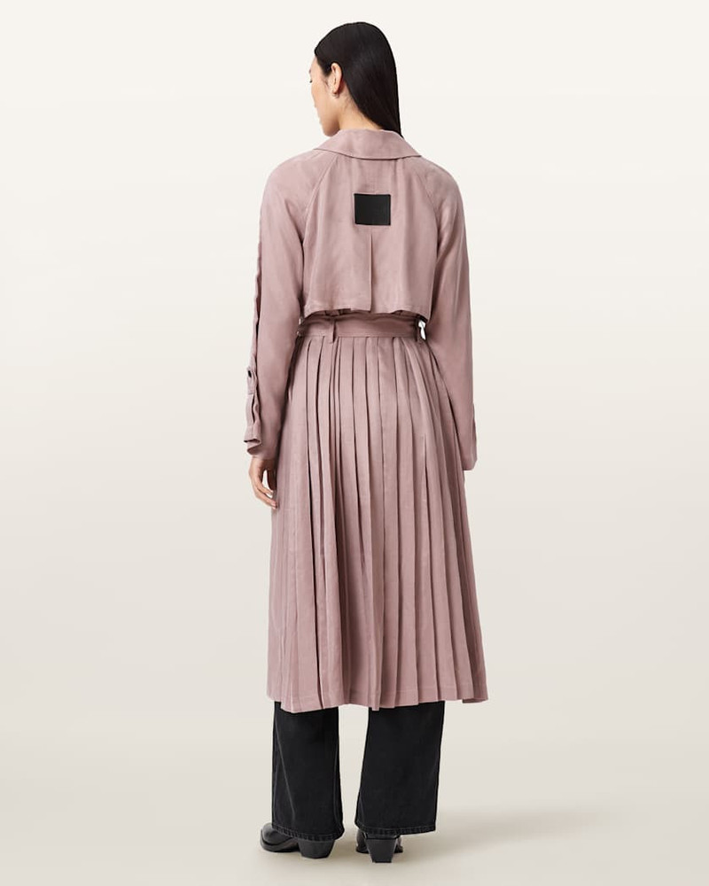 LIZIE DOUBLE BREASTED TRENCH COAT 8