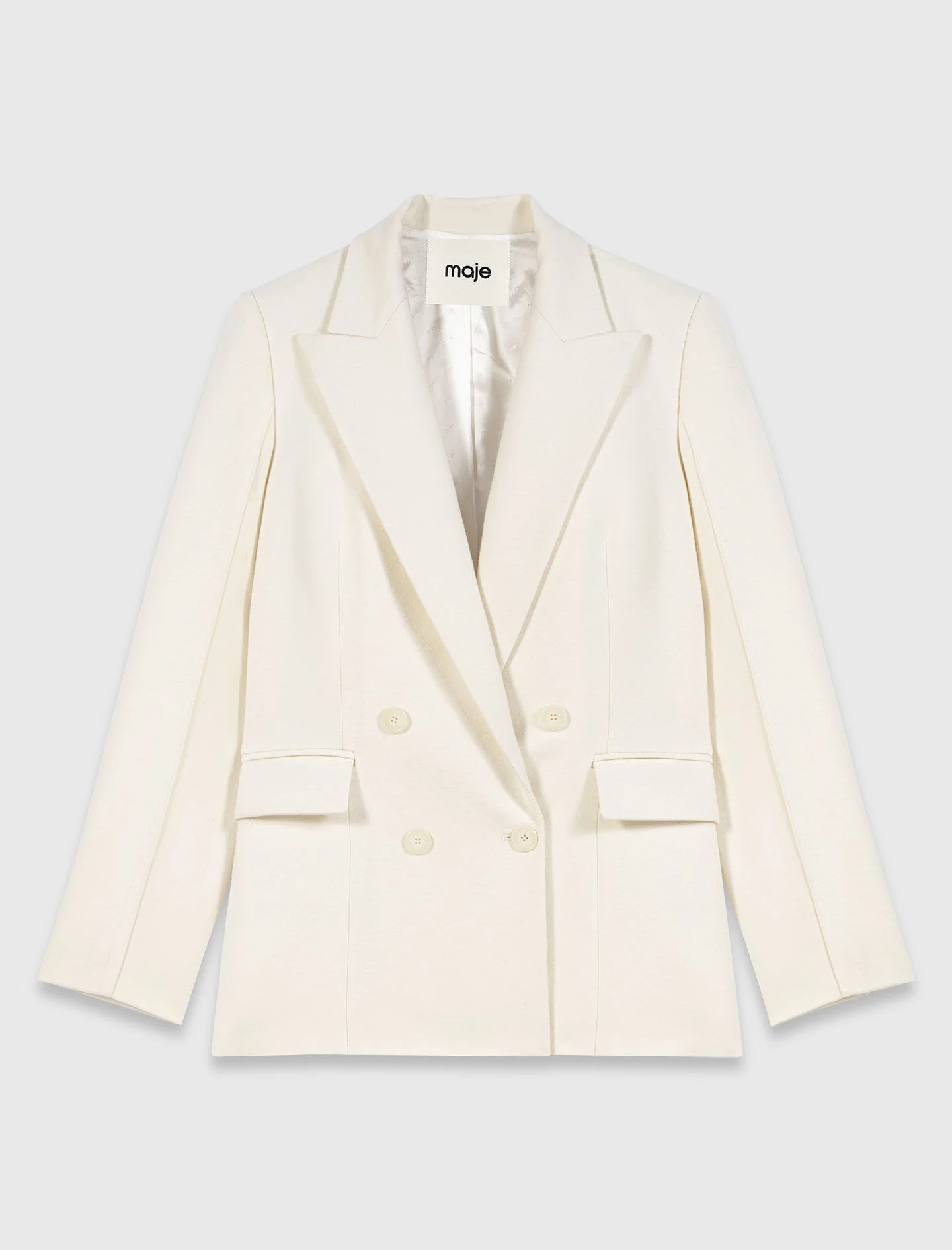 Double-breasted suit jacket - 1