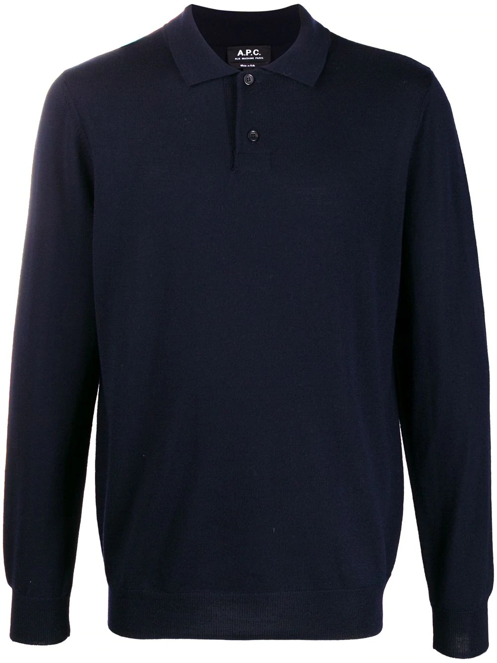polo neck knitted sweater - 1