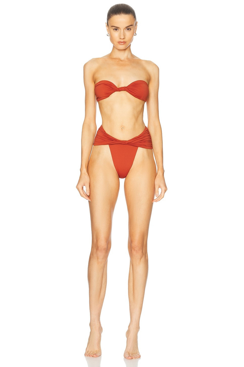 MAGDA BUTRYM Ruched Swim Bottom outlook