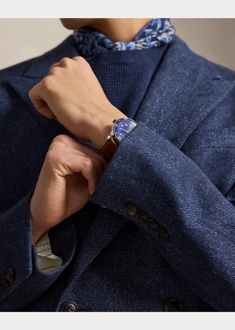 Polo Tailored Fit Linen Suit Jacket 6