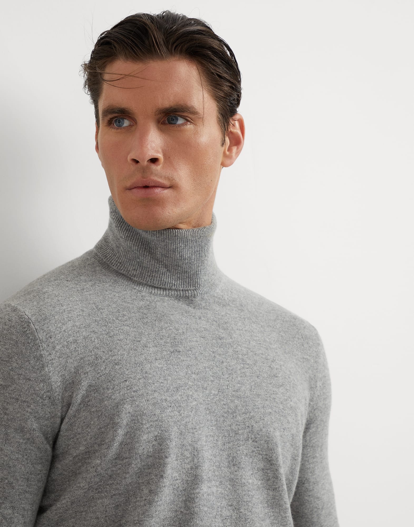Cashmere turtleneck sweater - 3