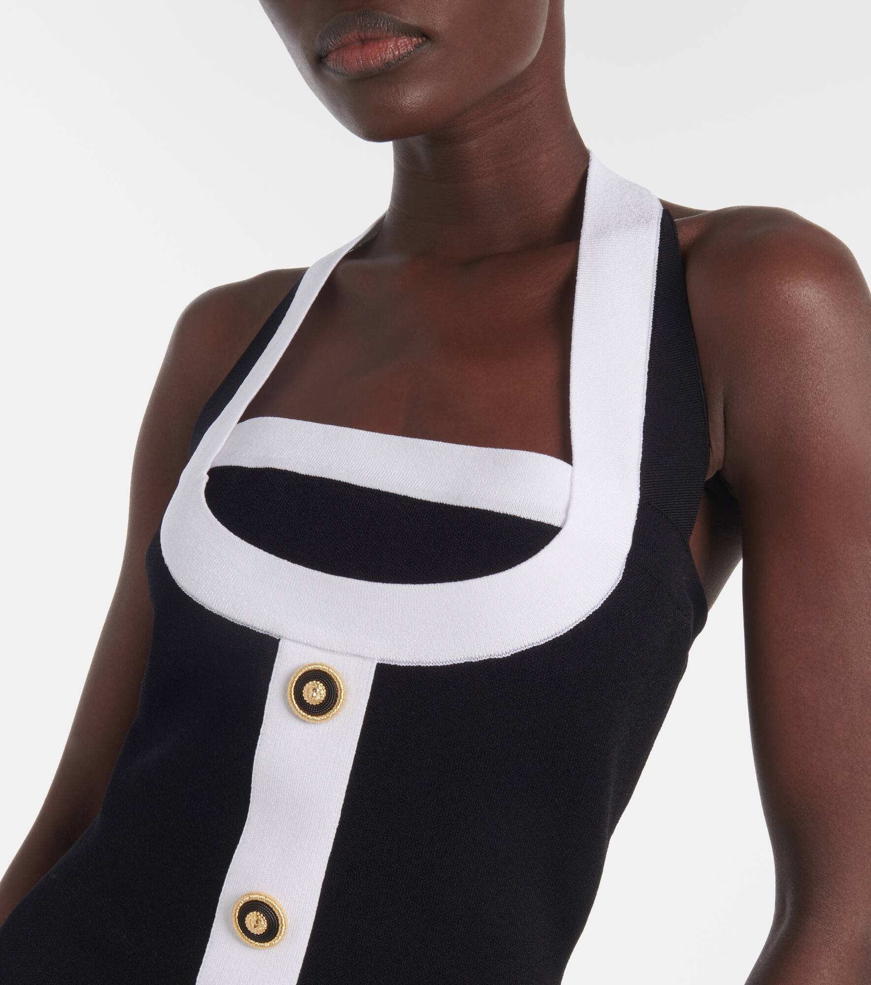 Halterneck minidress - 4