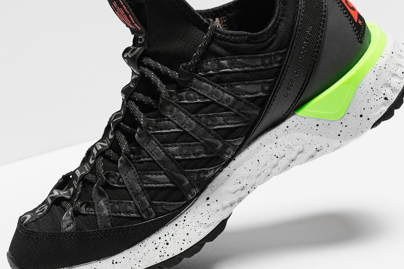 NIKE ACG REACT TERRA GOBE - RIDGEROCK/FLASH CRIMSON 7