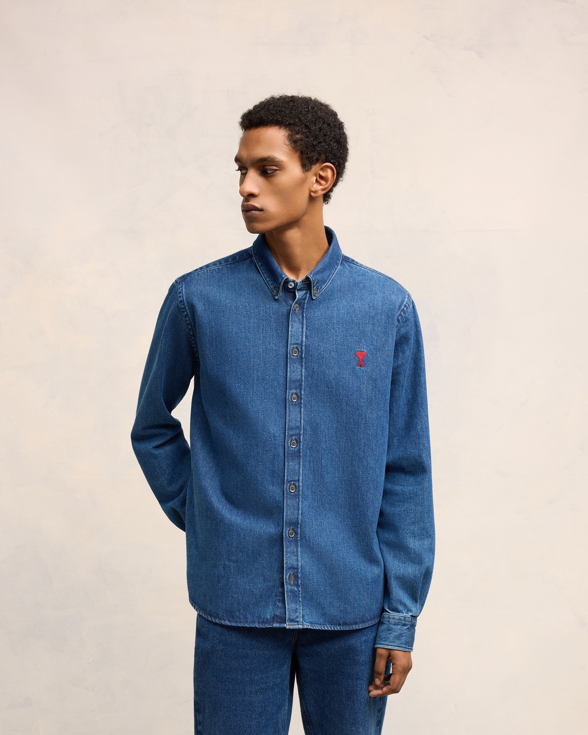 BUTTON-DOWN AMI DE COEUR SHIRT - 3