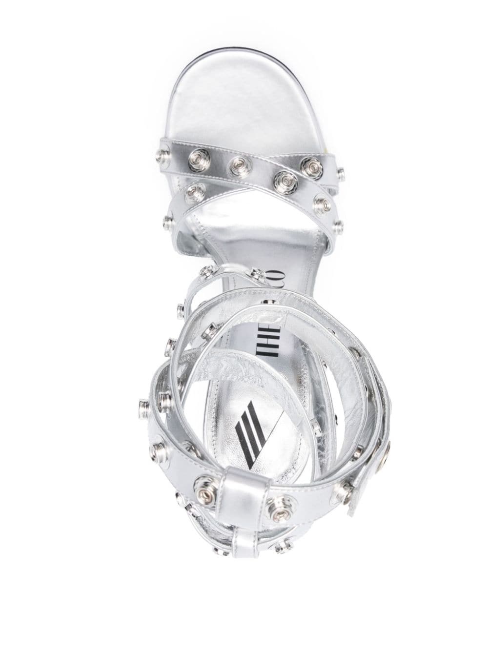 Cosmo 105mm leather sandals - 4