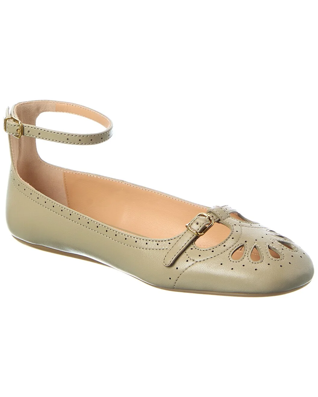 Chloé Misty Leather Ballerina Flat - 1