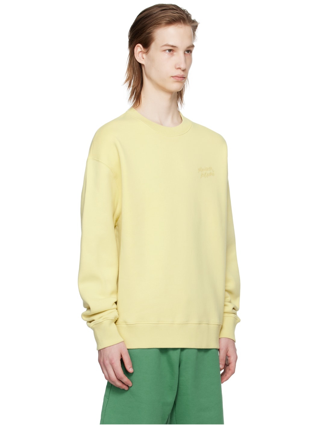 Yellow Handwriting Sweatshirt - 2