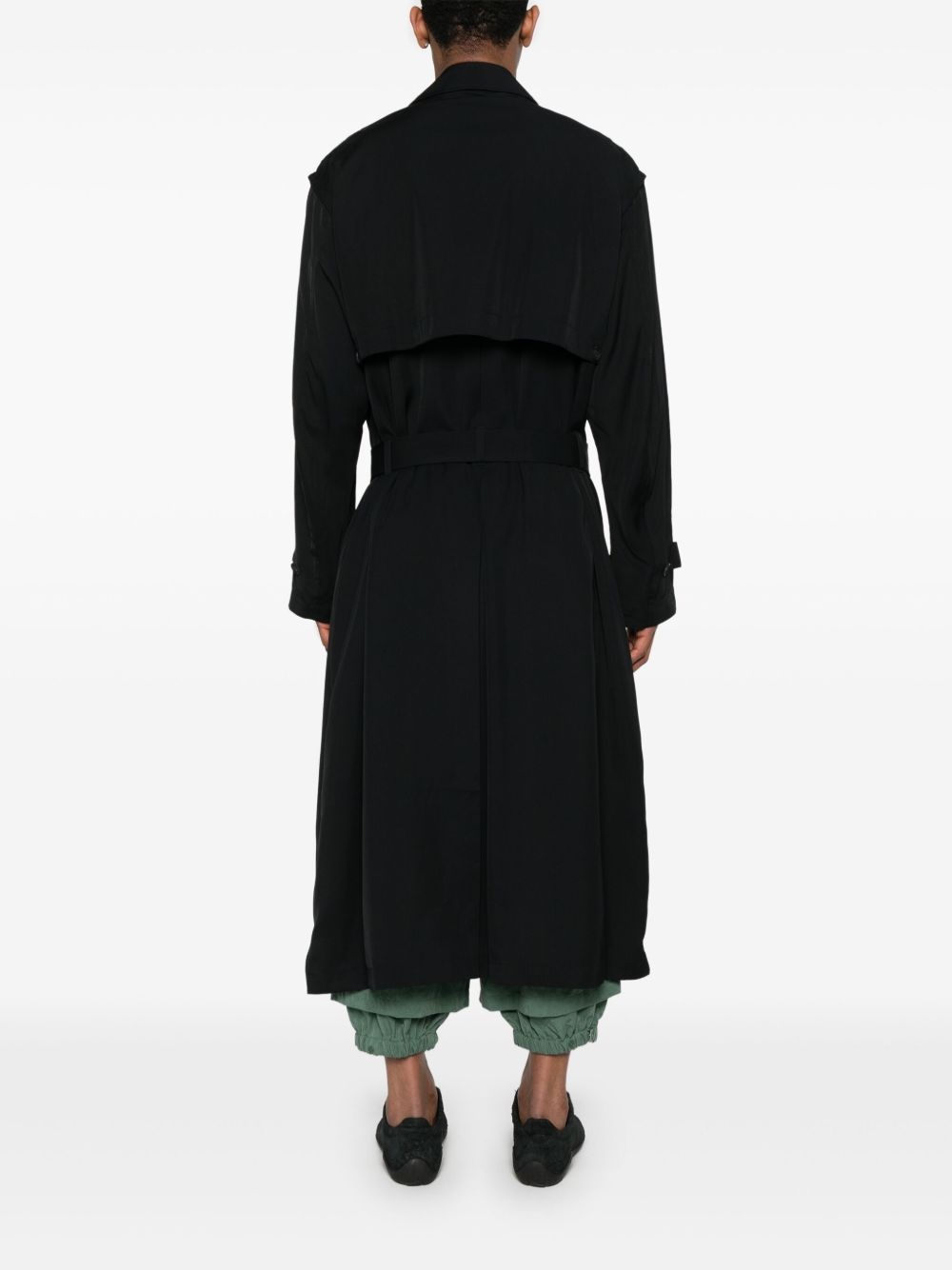 twill trench coat - 4
