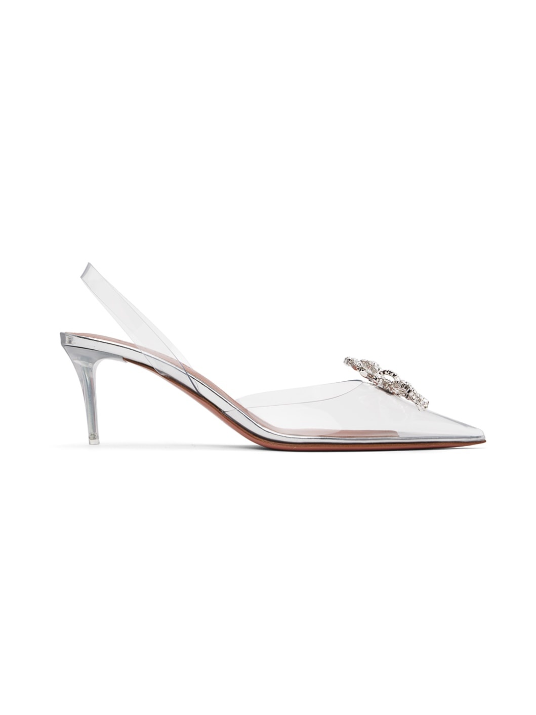 Transparent Rosie Glass Sling 60 Heels - 1