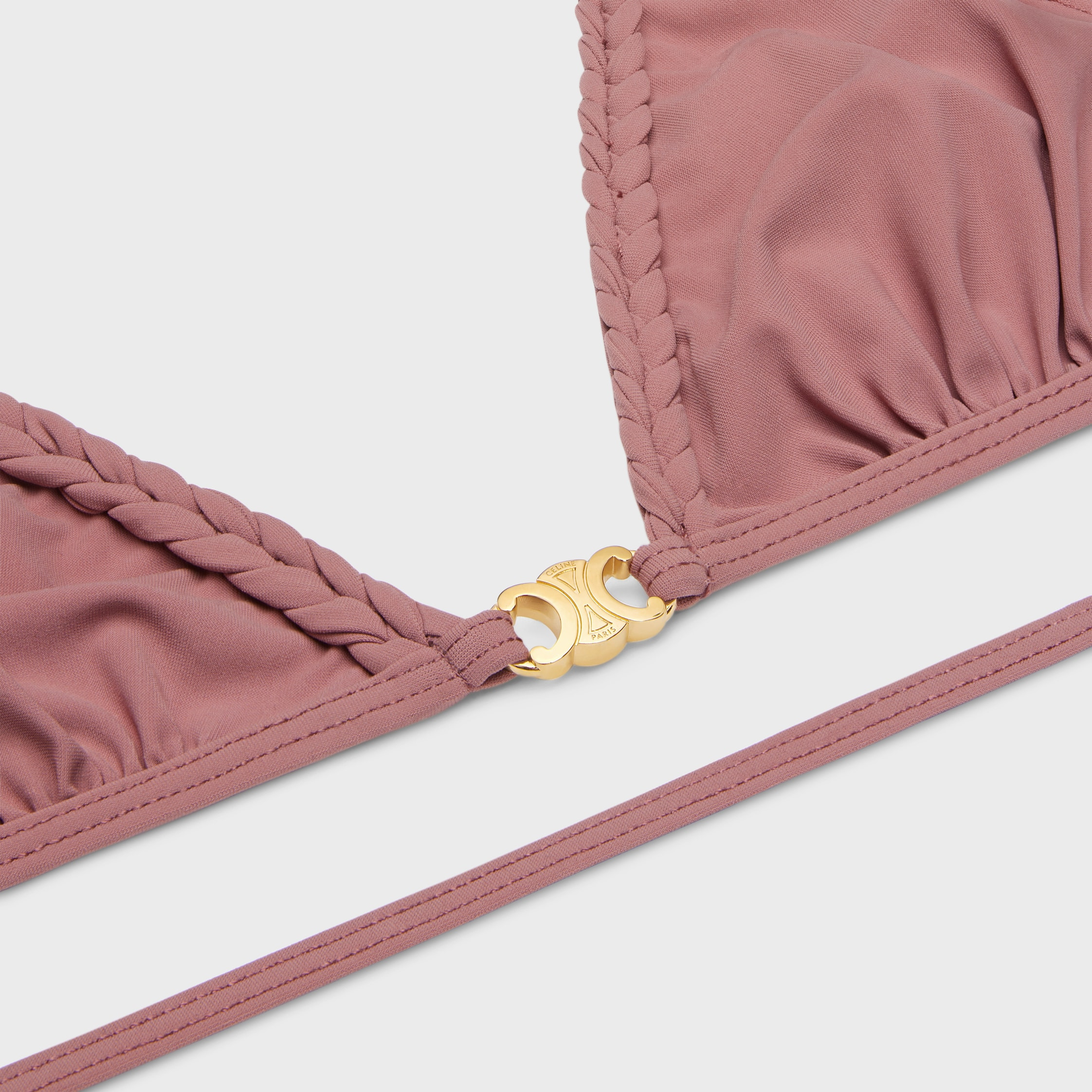 triomphe triangle top in matte jersey - 3