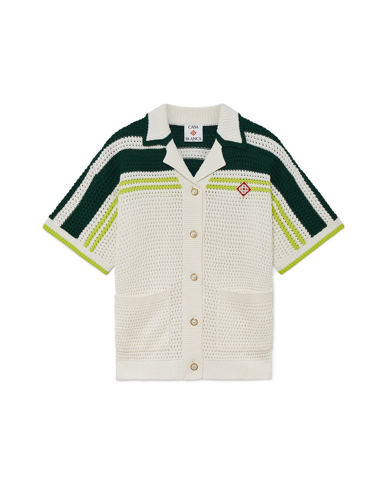 Tennis Crochet Shirt | Casablanca Paris 1