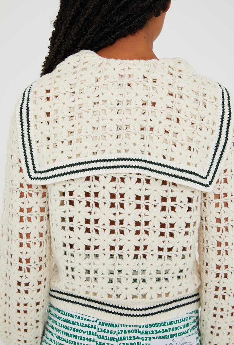Magic Cardigan - Cream/Black 3