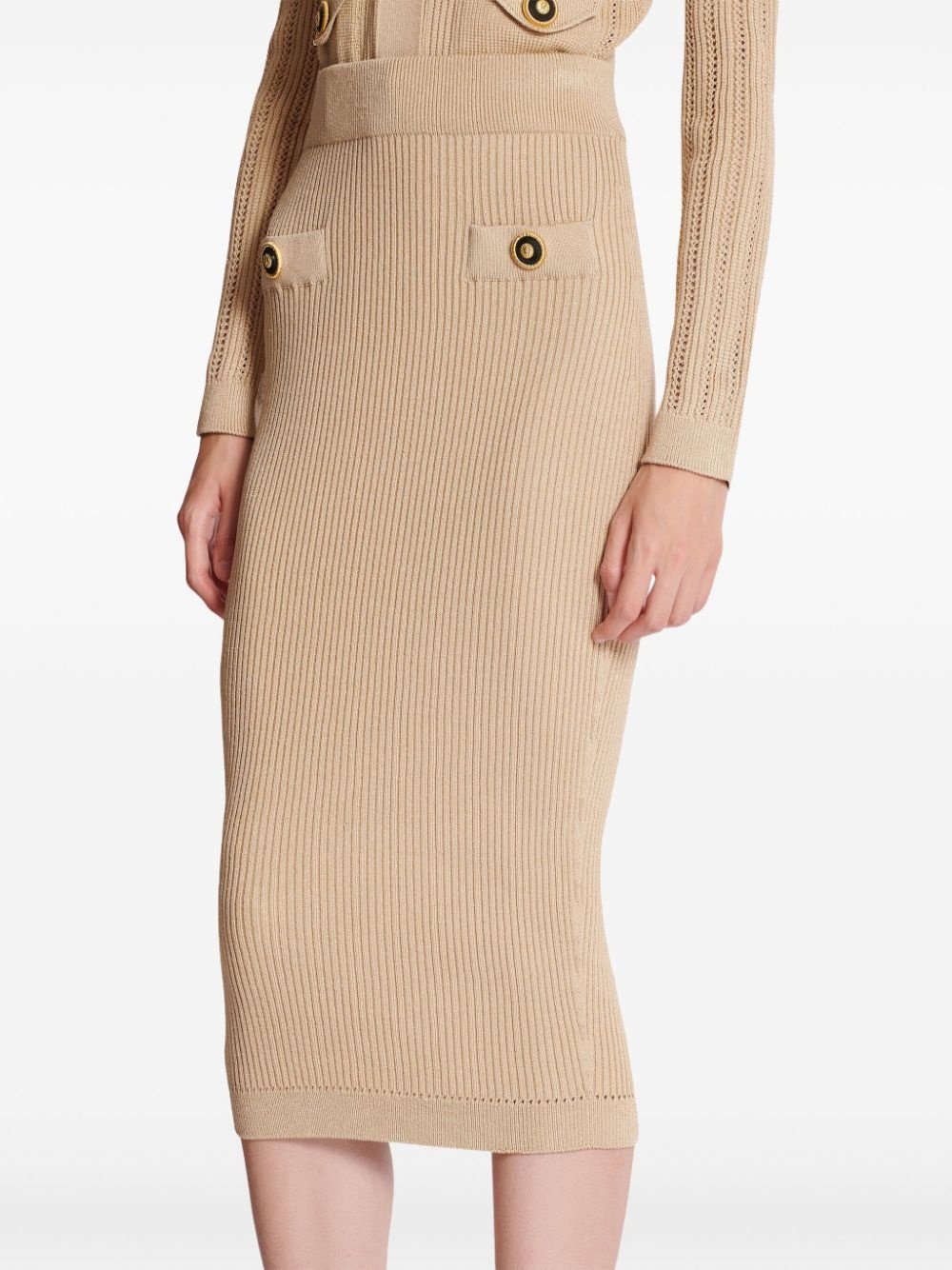 ribbed skirt - 6
