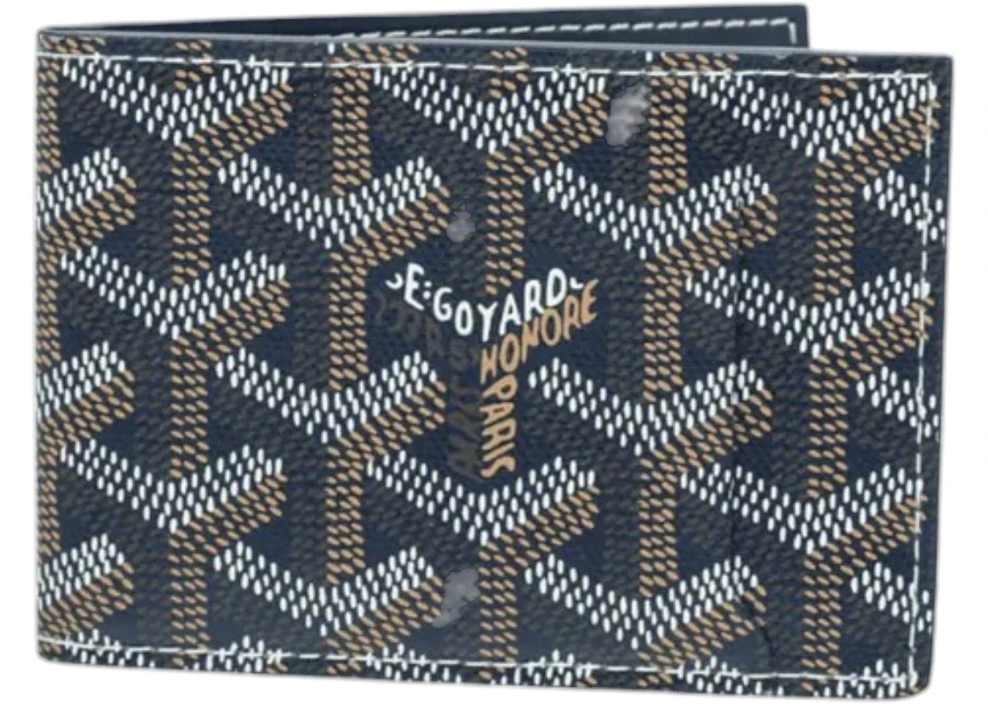 Goyard Victorie Insert Card Holder Navy Blue - 1