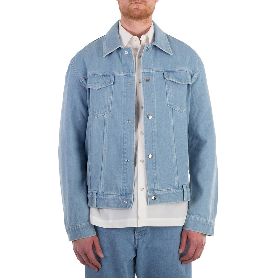 Nanushka Eco Light Wash Boyce Denim Jacket - 4