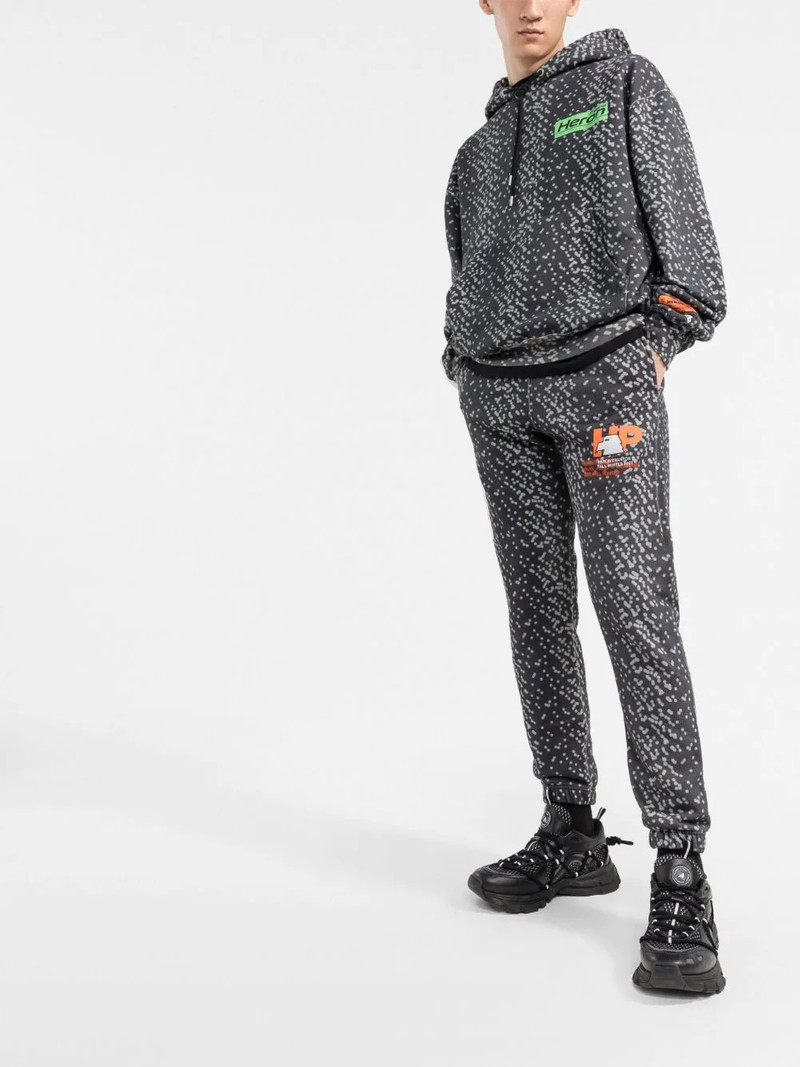 Heron Preston printed track pants outlook