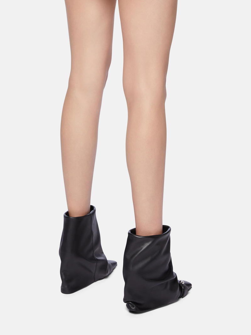''JUNO'' BLACK ANKLE BOOT 4